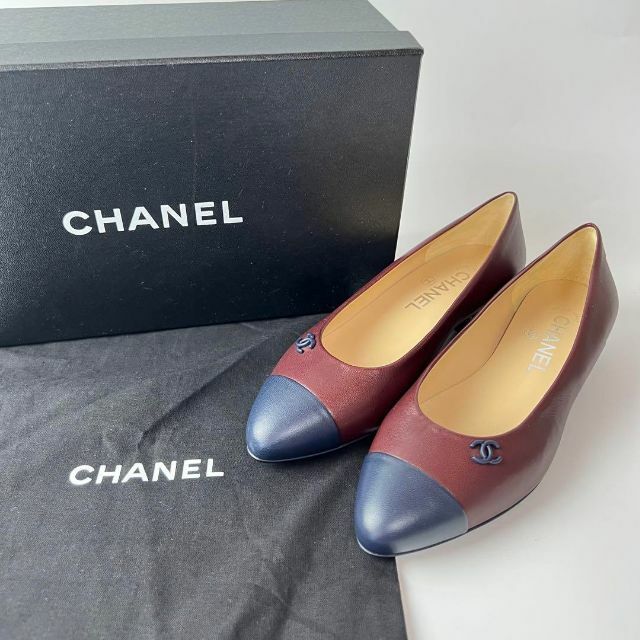 新品 未使用 シャネル CHANEL パンプス ココマーク 箱付き