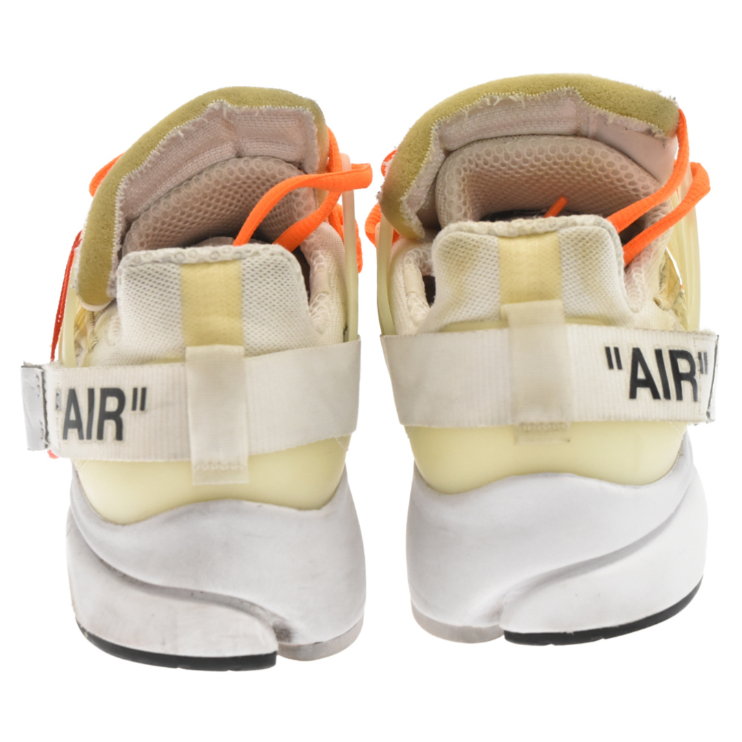 NIKE ナイキ ×OFF-WHITE THE 10: AIR PRESTO AA3830-100 オフホワイト ザテン エアプレスト ローカットスニーカー US9 ホワイト