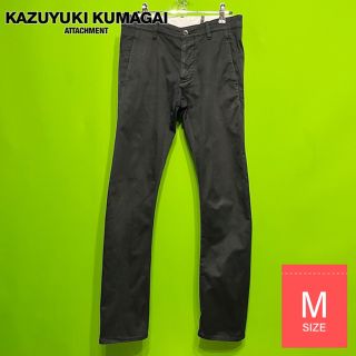 カズユキクマガイアタッチメント(KAZUYUKI KUMAGAI ATTACHMENT)のKAZUYUKI KUMAGAI ATTACHMENT ストレッチ カーブパンツ(その他)