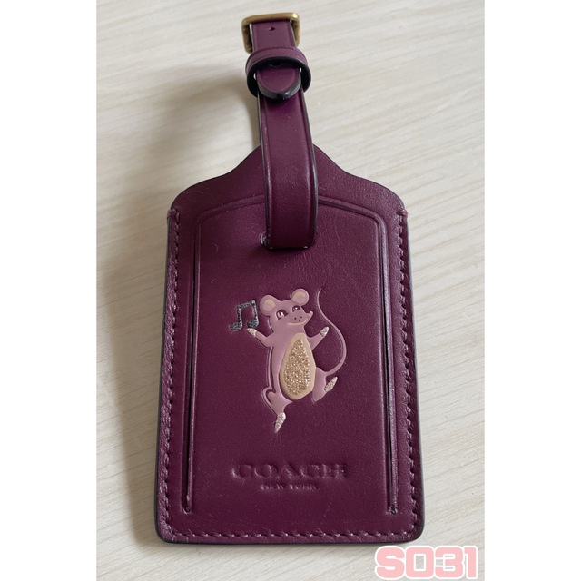 COACH(コーチ)の⭐︎S031⭐︎ コーチ　ラゲージタグ  レディースのファッション小物(キーホルダー)の商品写真