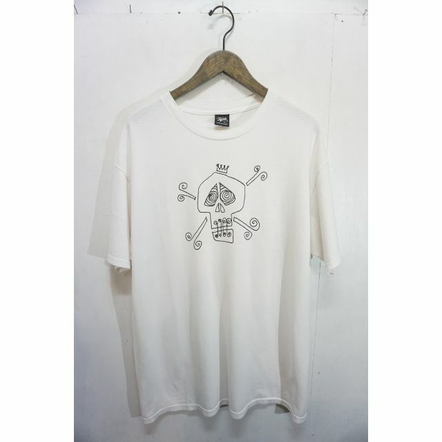 【STUSSY】ステューシー S/S Tee スカル サーフ ストックロゴ