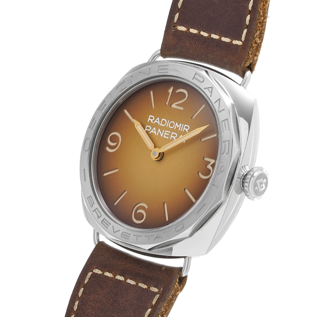パネライ PANERAI PAM00687 T番(2017年製造) ブラウン メンズ 腕時計