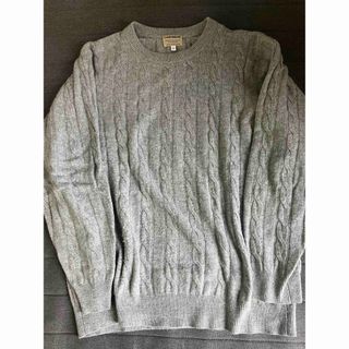 ビューティアンドユースユナイテッドアローズ(BEAUTY&YOUTH UNITED ARROWS)のユナイテッドアローズ カシミア100%ニット グレー L メンズ(ニット/セーター)