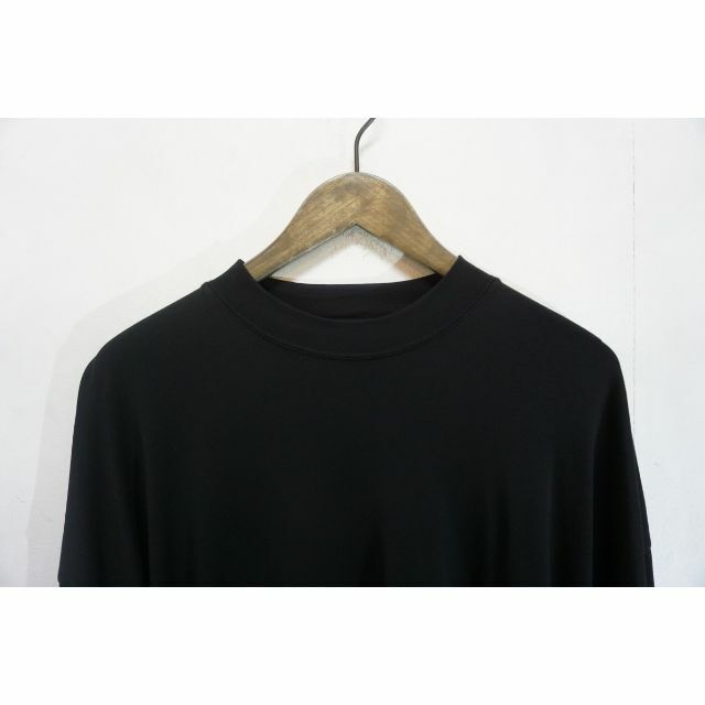 美品 22SS YOKE ヨーク ドロップショルダー Tシャツ 黒 1010M▲ 2