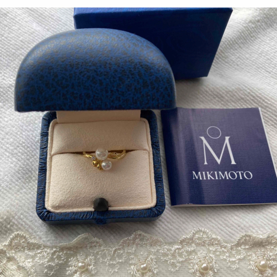 MIKIMOTO(ミキモト)の★購入者様決定済・ミキモト・パール指輪★素敵 レディースのアクセサリー(リング(指輪))の商品写真