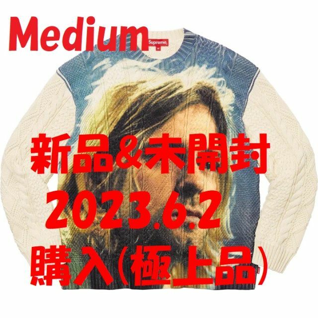 WhiteサイズSupreme Kurt Cobain Sweater（極上品）