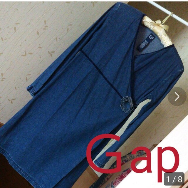 GAP(ギャップ)のＧａｐ  デニムワンピース レディースのワンピース(ひざ丈ワンピース)の商品写真