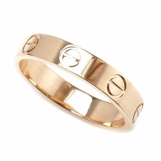 Cartier - CARTIER カルティエ K18PG ピンクゴールド ミニラブ リング