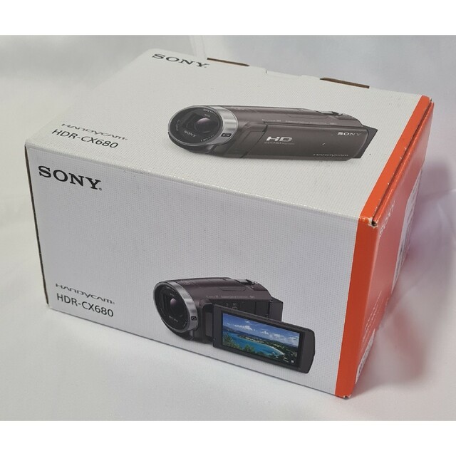 3インチ撮像素子サイズSONY HDR-CX680 white