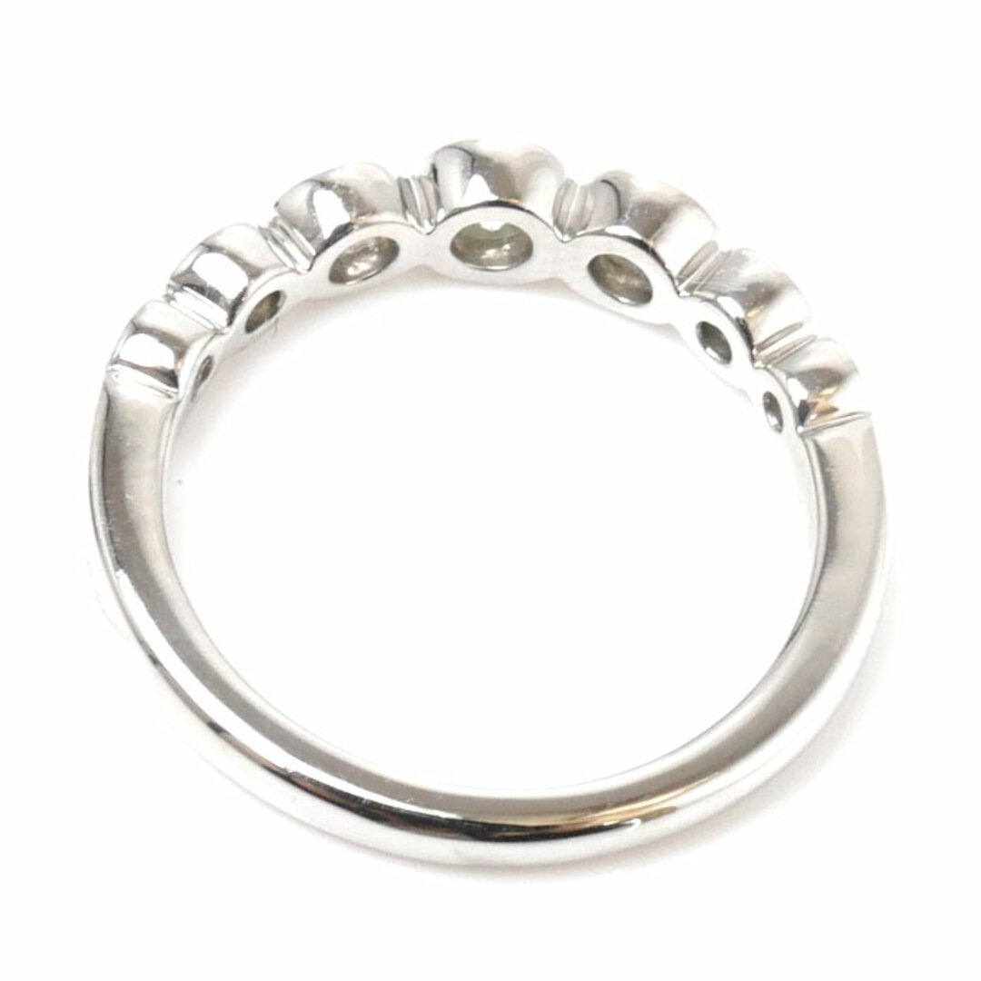 TIFFANY&Co. ティファニー Pt950プラチナ ジャズ グラジュエイテッド ダイヤ リング・指輪 ダイヤモンド 8.5号 4.0g レディース