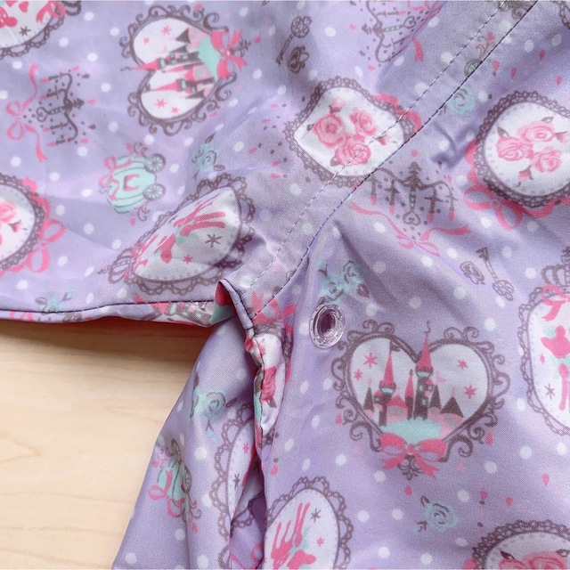 motherways(マザウェイズ)のmotherways レインコート 120 ラベンダー キッズ/ベビー/マタニティのキッズ服女の子用(90cm~)(その他)の商品写真