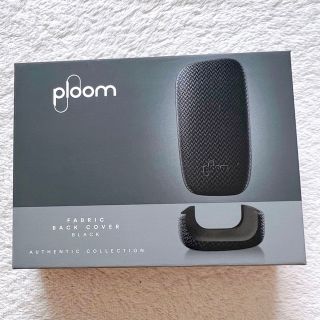 プルームテック(PloomTECH)の【未開封】ploom X ファブリックバックカバー ブラック(タバコグッズ)