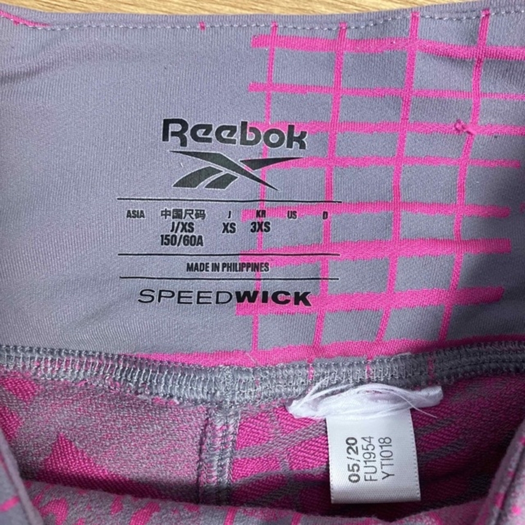 Reebok(リーボック)のリーボック　Reebok レギンス　XS レディースのレッグウェア(レギンス/スパッツ)の商品写真