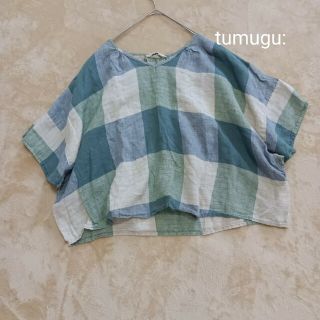 tumugu❗  ふんわりボリュームブラウス  美品