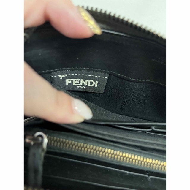 購入特典付 FENDI❤️モンスター長財布　メンズ