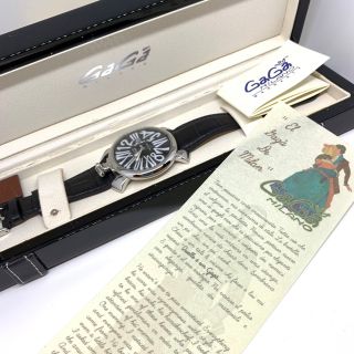 GaGa MILANO - 【GaGaMILANO】ガガミラノ 腕時計 マヌアーレ46 高級