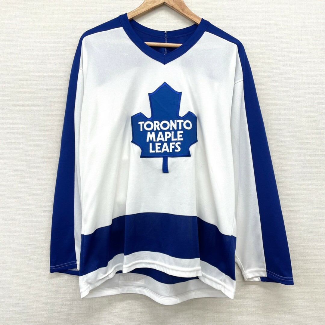 CCM LEAFS トロントメープルリーフス ゲームシャツ ホッケー シャツ