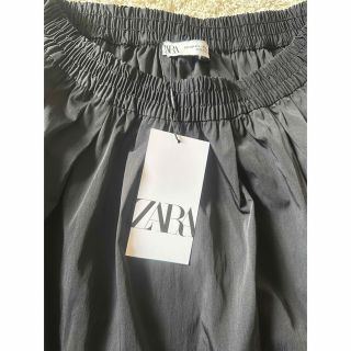 ZARA セットアップ　ミディ丈ボリュームスカート　フレアートップス