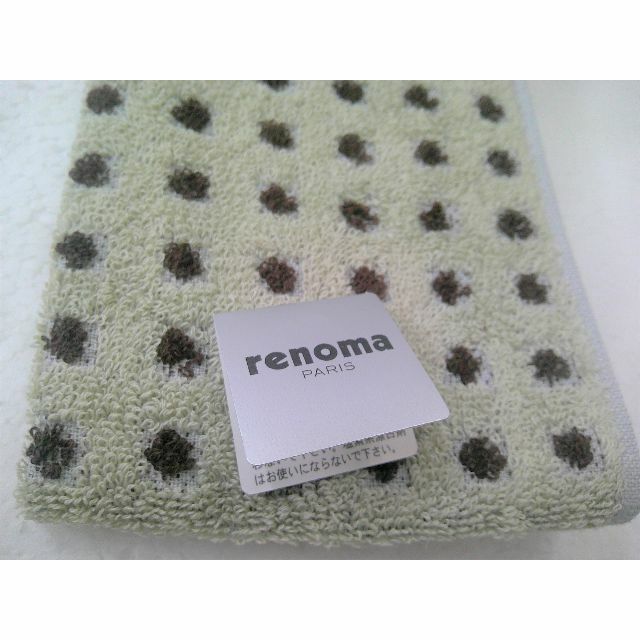 RENOMA(レノマ)の★未使用 renoma レノマ ハンドタオル ハンカチ 綿100％★ レディースのファッション小物(ハンカチ)の商品写真