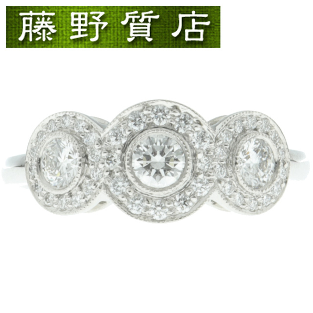Tiffany & Co.(ティファニー)の (新品仕上げ済）ティファニー TIFFANY サークレット ダイヤ リング PT950 プラチナ × ダイヤ 約15号 指輪 8693 レディースのアクセサリー(リング(指輪))の商品写真