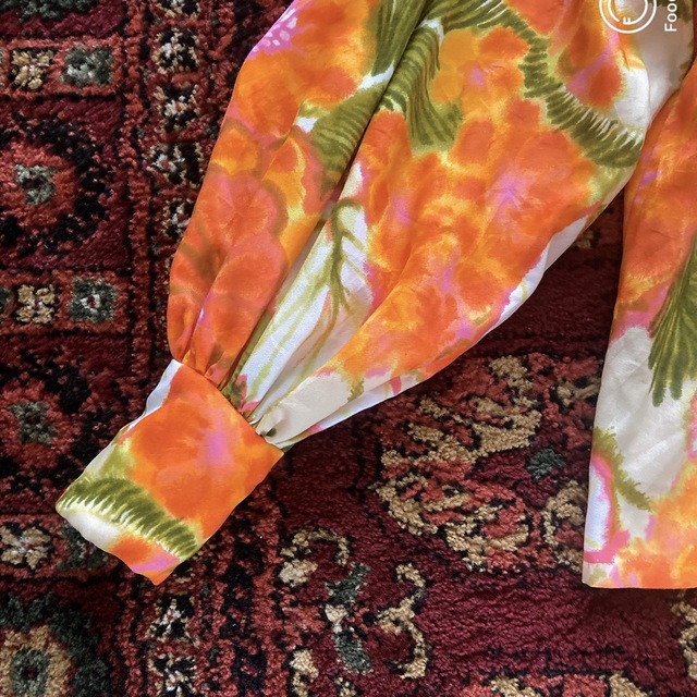 Santa Monica(サンタモニカ)のvintage 花柄シャツブラウス レディースのトップス(シャツ/ブラウス(長袖/七分))の商品写真