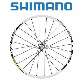 シマノ(SHIMANO)の【新品】SHIMANO MTB 26インチ トレイル用ホイール リア ホワイト(パーツ)