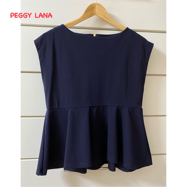 PEGGY LANA(ペギーラナ)の最終sale⭐︎新品✦︎ペギーラナ❤︎ペプラムトップス❤︎プルオーバー レディースのトップス(その他)の商品写真