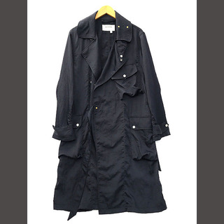 アナクロノーム(anachronorm)のアナクロノーム AN007 TRENCH COAT トレンチコート 00 黒(トレンチコート)