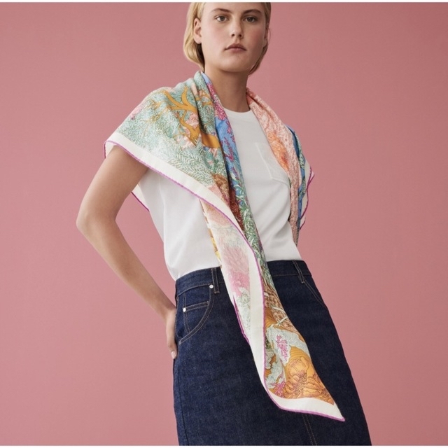 ネイビーシー エルメス カシミアシルク 《自然回帰》140 | ochge.org