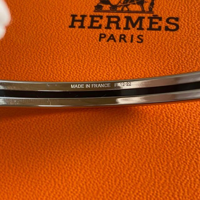 美品 エルメス HERMES バングル H柄-