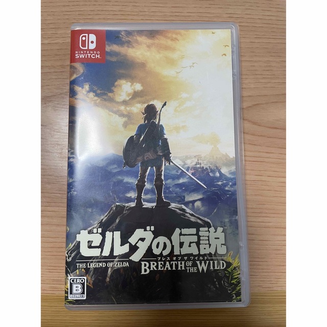 任天堂(ニンテンドウ)のゼルダの伝説 ブレス オブ ザ ワイルド Switch エンタメ/ホビーのゲームソフト/ゲーム機本体(家庭用ゲームソフト)の商品写真