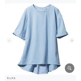 セシール(cecile)のバックレースプルオーバー(Tシャツ(半袖/袖なし))