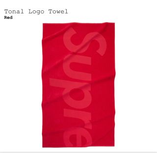 シュプリーム(Supreme)のSupreme Tonal Logo Towel "Red"(タオル/バス用品)