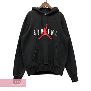 【M】Supreme x Jordan hooded sweatshirt