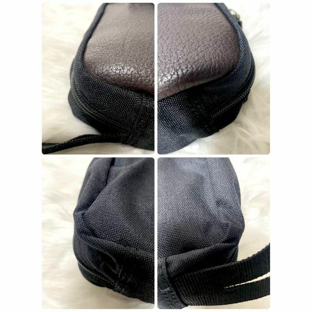 美品✨エルメネジルドゼニア セカンドバッグ トラベルバッグ レザー ロゴ型押し