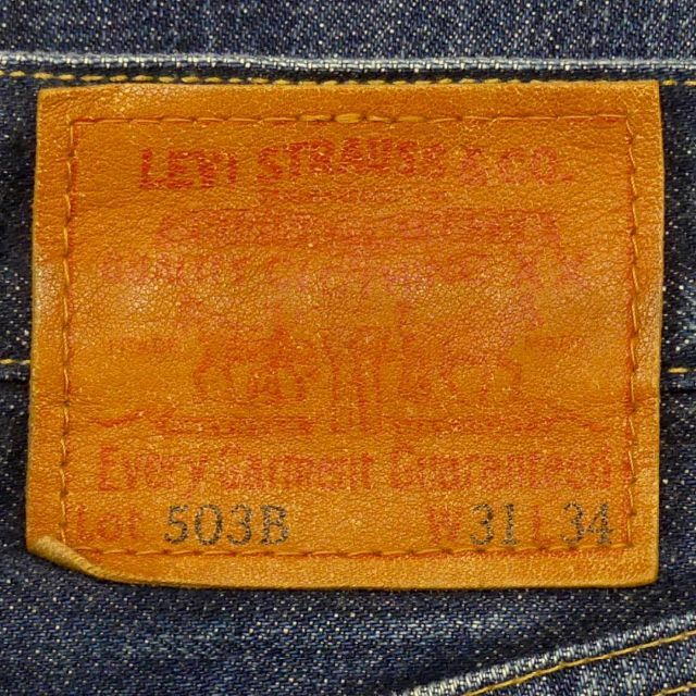 リーバイス503BXXヴィンテージ復刻 W31 Levi’s ジーンズ NS3