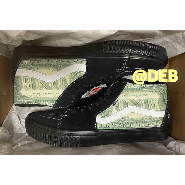 Supreme Vans Dollar Skate Grosso 28.5cm 1