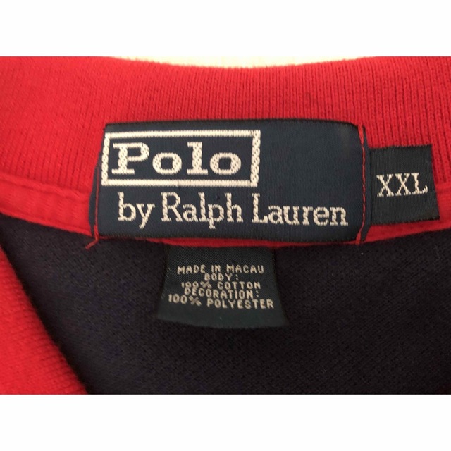 POLO RALPH LAUREN(ポロラルフローレン)の鬼レアビッグサイズ 限定品 Team Revolution POLO ポロシャツ メンズのトップス(ポロシャツ)の商品写真