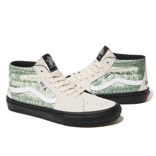 シュプリーム(Supreme)のSupreme Vans Dollar Skate Grosso Mid 25(スニーカー)