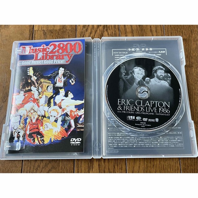 【DVD】エリック・クラプトン 1986ライブ エンタメ/ホビーのDVD/ブルーレイ(ミュージック)の商品写真