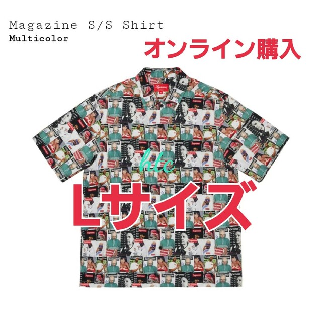 人気商品!! Supreme☆Magazine S/S Shirtマガジンシャツシュプリーム