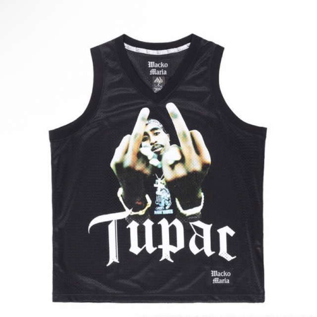 WACKOMARIA TUPAC BASKET BALL TANK TOP