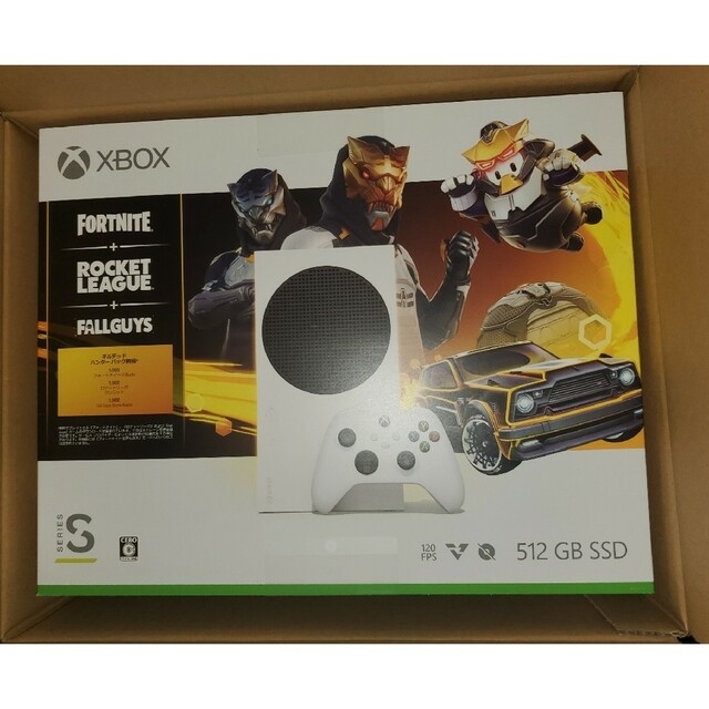 新品未開封 マイクロソフト Xbox Series S フォートナイト 同梱版