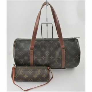 ルイヴィトン(LOUIS VUITTON)の◇ルイヴィトン モノグラム 旧型 パピヨン30 筒型 ハンドバッグ M51365(ハンドバッグ)