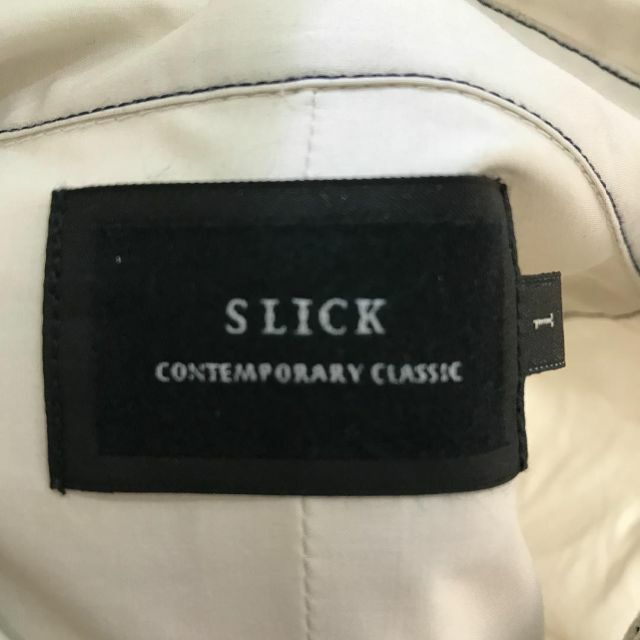 SLICK(スリック)のSLICK 長袖シャツ ベージュ メンズのトップス(シャツ)の商品写真