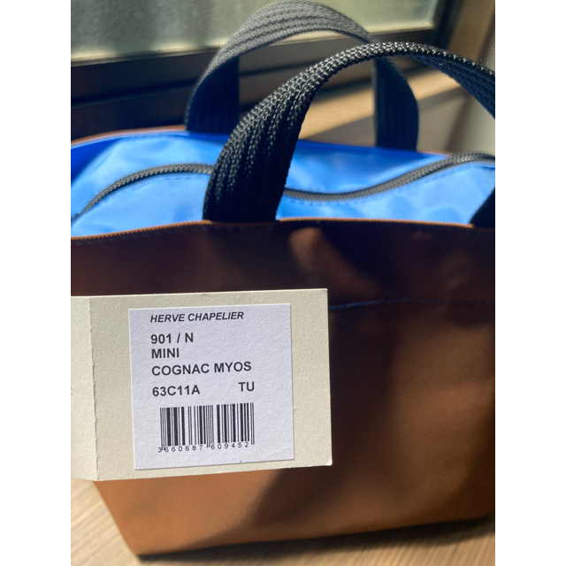 Herve Chapelier(エルベシャプリエ)の超美品　エルベシャプリエ　901  コニャック　ミョゾティス レディースのバッグ(トートバッグ)の商品写真