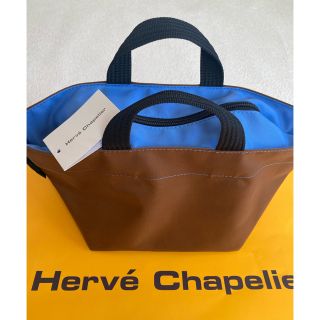 エルベシャプリエ(Herve Chapelier)の超美品　エルベシャプリエ　901  コニャック　ミョゾティス(トートバッグ)