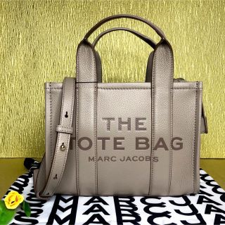 MARC JACOBS - MARK JACOBS ミニトートバッグ レザー グレー 【新品