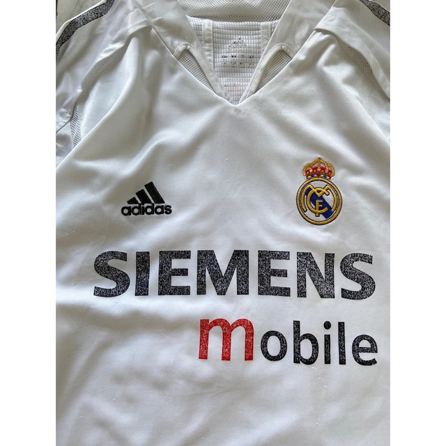 adidas real madrid サッカーユニフォーム　ゲームシャツ　Y2K