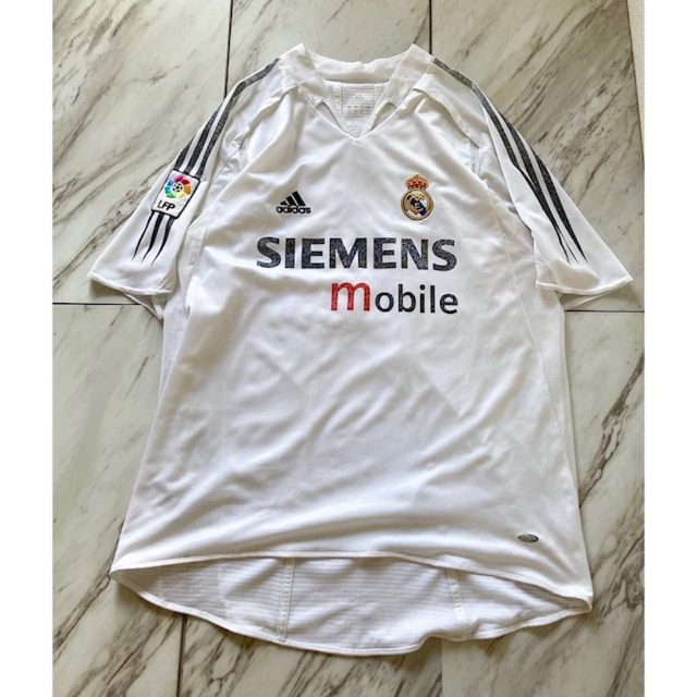 adidas real madrid サッカーユニフォーム　ゲームシャツ　Y2K